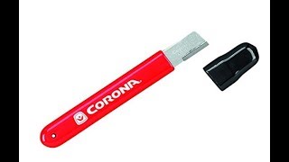 How to Sharpen Pruner or Lopper with Corona AC 8300 Sharpening Tool [upl. by Treblihp862]