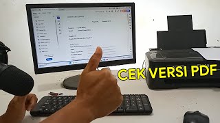 Cara Melihat Versi PDF di Acrobat Reader [upl. by Lynea]