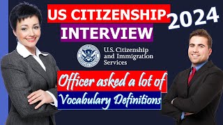 2024 Version Practice your US Citizenship Interview Test  N400 Naturalization Interview [upl. by Lyndell55]