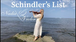 Schindlers List  John Williams  Nadia Violin UK [upl. by Eraste]