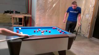 Jesse Engel plays some bumper pool with Sheedz 20130921 [upl. by Ademordna]