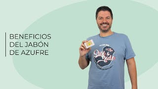 ¿PARA QUÉ SIRVE EL JABÓN NATURAL DE AZUFRE ¡DESCUBRE SUS BENEFICIOS  ARGANOUR [upl. by Sebbie]