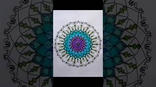 MANDALA  Coloring Book coloringbook mandala aesthetics [upl. by Animsay908]