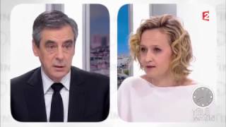 quotEmmanuel Macron na pas la carrure pour être Présidentquot  François Fillon [upl. by Ayidah]