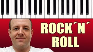 Klavier spielen lernen für Anfänger Rock´n´Roll auf dem Klavier [upl. by Mcdougall]