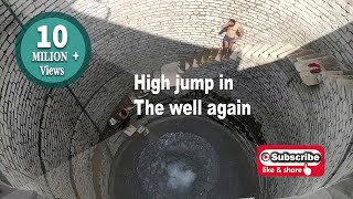 High jump in the well again [upl. by Arinaid]