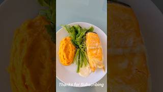 Salmon With Mornay Sauce sheilafard food seafood salmon dinner [upl. by Joachim]