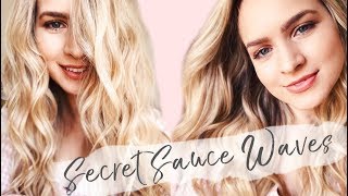 My Secret Sauce Waves Loose Tousled Waves for Days [upl. by Fern]