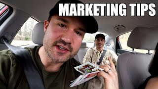 Landscaping Business Owner  Reveals His Marketing Strategy  Spending 2500 Month on Advertising [upl. by Euqinomahs94]