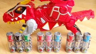 DX ガブティラデカーニバル 連続カミツキチェンジ！ウエスタン→マッチョ→カンフー！レビュー キョウリュウジャー サンバカーニバル 変身 音声確認 ミニティラ キョウリュウジン [upl. by Narak]