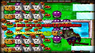 Summer Melon Cobless in Survival Pool Endless  Plants Vs Zombies Recreation  5900 Flags [upl. by Aninep]