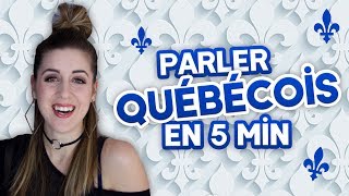 PARLER QUÉBÉCOIS EN 5 MINUTES  DENYZEE [upl. by Olivier]