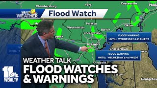 Weather Talk Look out for flooding [upl. by Mannie]