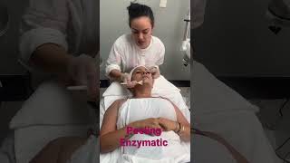 Enzymatic peel  Peeling enzimático [upl. by Malaspina]