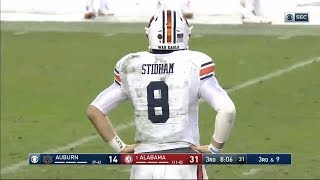 Jarrett Stidham Auburn QB 8 Vs Alabama 2018 [upl. by Ducan358]