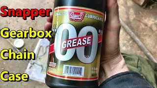 Snapper quot00quot GREASE Consistency Compared to 80W90 Gear Oil amp NLGI 2 GREASE [upl. by Bega593]