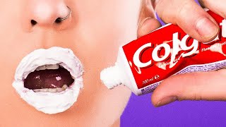 Life Hacks With Toothpaste  Life Hacks Using Toothpaste For Travel [upl. by Yatnahs]