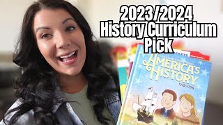 Homeschool History Curriculum  What We Are Using for the 20232024 School Year [upl. by Eiramaliehs314]