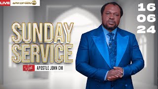 THE AGCOM SUNDAY SERVICE BROADCAST WITH APOSTLE JOHN CHI 16062024 [upl. by Portuna]