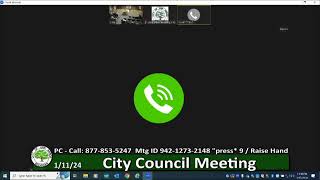 Ann Arbor City Council Meeting 11124 [upl. by Ire]