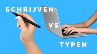 Schrijven vs Typen  Wat is beter voor het leren van woordjes [upl. by Aydidey640]