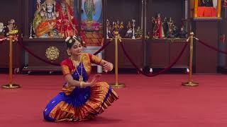 Krishna Nee Begane Dance  Bharatanatyam  Dasarnama  Abhirami Shankar  Snippet [upl. by Bound]