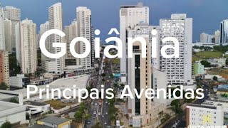 Goiânia Goiás  Vôo nas principais avenidas da cidade  PARTE 1 [upl. by Sparkie]