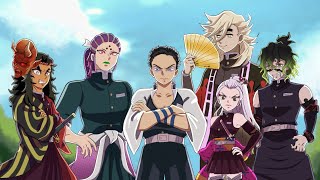 Demon Slayer HASHIRA SWAP AU KnY Swap AU Role Swap Fan AnimationHashira Training Arc [upl. by Ange]