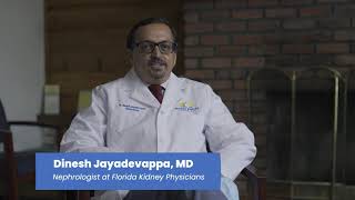 Dinesh Jayadevappa MD  Florida Kidney Physicians Nephrologist [upl. by Nahtnhoj]