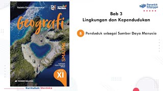 Penduduk sebagai Sumber Daya Manusia geography geografi kurikulummerdeka erlanggaofficial [upl. by Branch337]