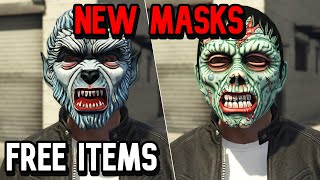 Gta 5 Free Items This Week  Limited Time Halloween Masks [upl. by Daryle]