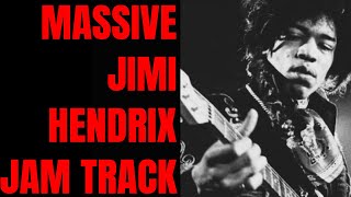 Massive Jimi Hendrix Style Psychedelic Guitar Jam Track E Minor [upl. by Ynoep]