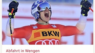 Ski Alpin Mens shortened Downhill Wengen Highlights 2024 [upl. by Stoneham419]