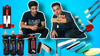 Unboxing amazing car detailing products for studio [upl. by Nylcsoj]