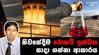 රොකට් ඉන්ධන නිෂ්පාදනය කරන්නේ කොහොමද  How to Make Rocket Fuel [upl. by Guss]