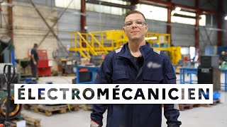 Electromécanicien  installer et entretenir les machines d’un atelier ou d’un chantier [upl. by Birdt810]