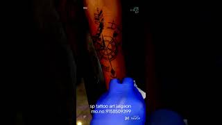 Sp tattoo art jalgaon mono9158509399 [upl. by Ecneralc]