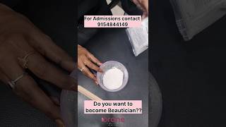 Best Beautician Courses Tutorial Mask for face tightening effect Orane International Hyderabad [upl. by Behl]