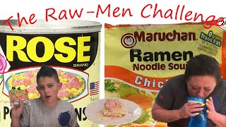 RawMen Challenge PUKE WARNING [upl. by Wilinski]