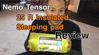 Nemo Tensor 25R Review amp Inflate with Trash bag and rubber band [upl. by Eirised]