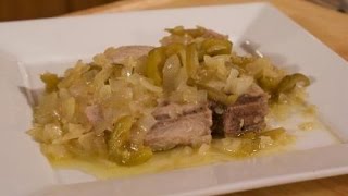 Pork Chops Lucanian Style  Rossellas Cooking with Nonna [upl. by Wojak]