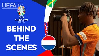 Netherlands BEHIND THE SCENES Takeover ft JEREMIE FRIMPONG  EURO 2024 [upl. by Harad908]