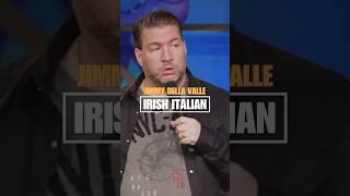 I’m half Irish half Italian…what could go wrong 😂 comedian standupcomedy comedyhustle [upl. by Orlina]