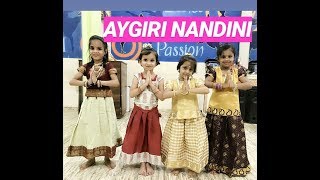 Ayigiri Nandini  Kids Bharatnatayam Choreography  SPINZA DANCE ACADEMY [upl. by Hahsia]