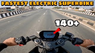 Riding India’s Fastest Electric Superbike  Ultraviolette f77 🔥 [upl. by Urbana]