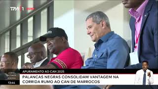 Apuramento ao CAN 2025  Palancas Negras consolidam vantagem na corrida rumo ao CAN de Marrocos [upl. by Sunda]