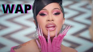 WAP  Cardi b ft Megan Thee Stallion  Explicit lyrics [upl. by Alded]