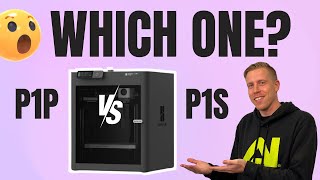 Bambu Lab P1P vs P1S Differences  Which to Choose [upl. by Ontina]