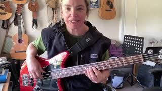 Moondance Van Morrison Bass practice [upl. by Innavoeg253]