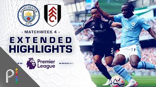 Manchester City v Fulham  PREMIER LEAGUE HIGHLIGHTS  922023  NBC Sports [upl. by Joell]